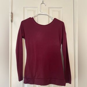 Reversible Burgundy Sweater